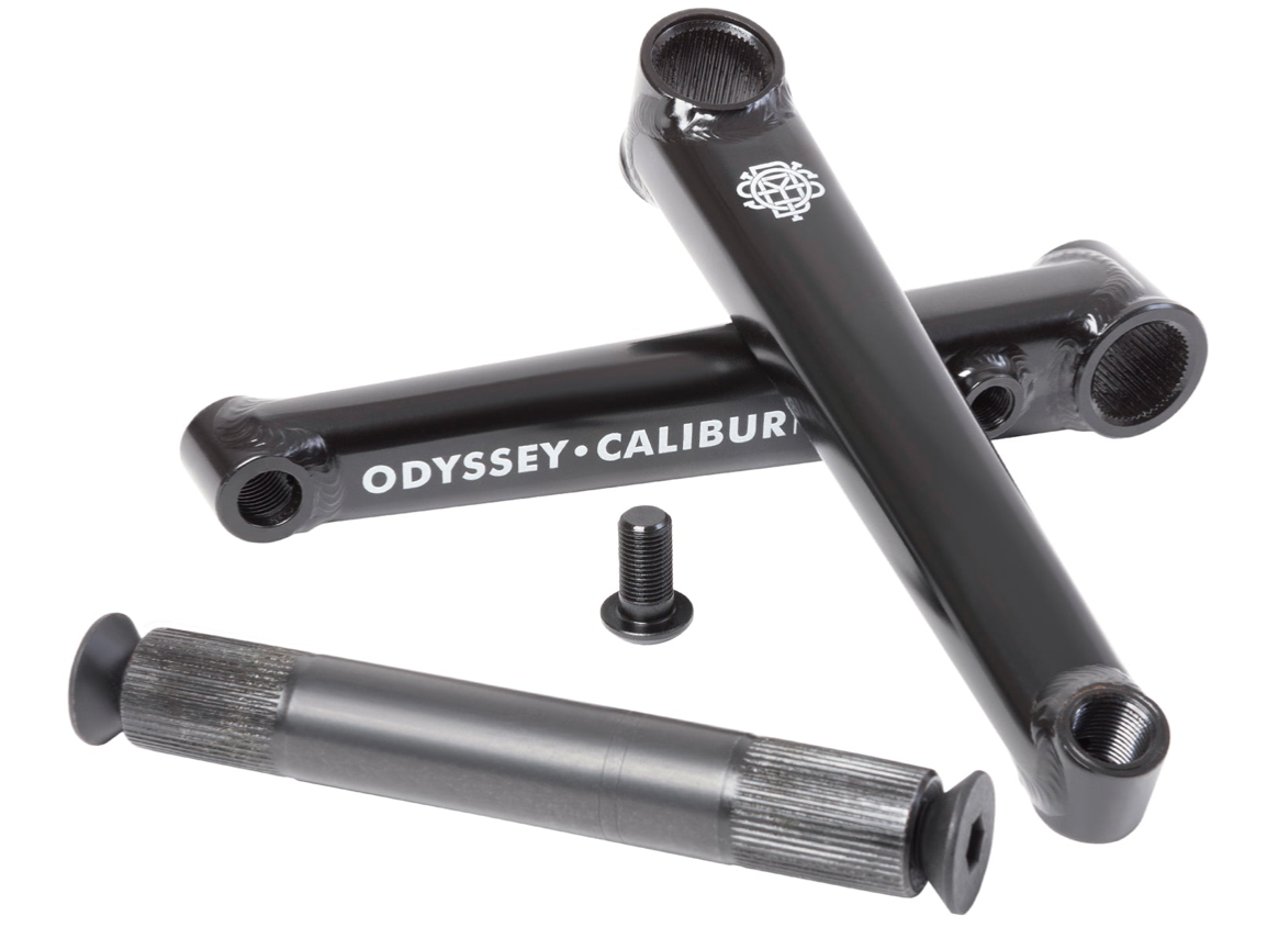 ODYSSEY BMX CALIBUR CRANK SET BLACK