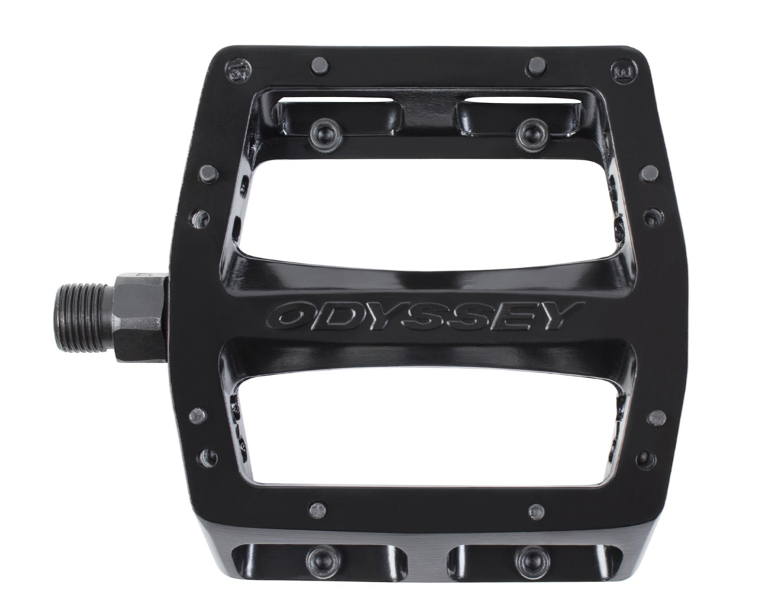 ODYSSEY METAL PEDALS BLACK PAIR