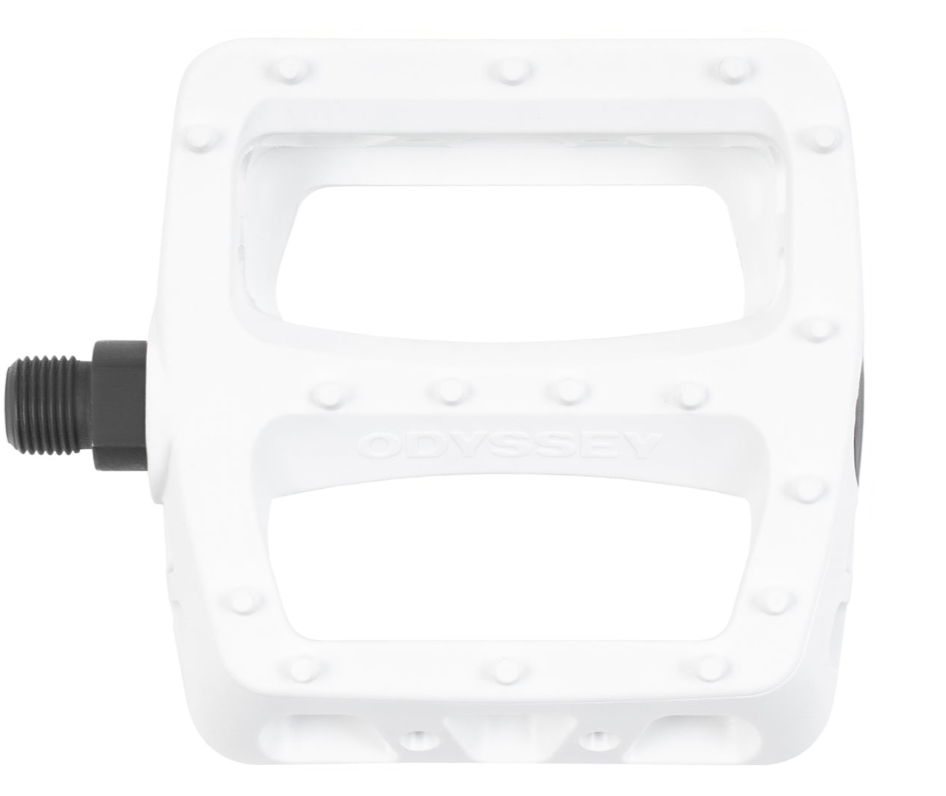 ODYSSEY WHITE PC PEDALS PAIR
