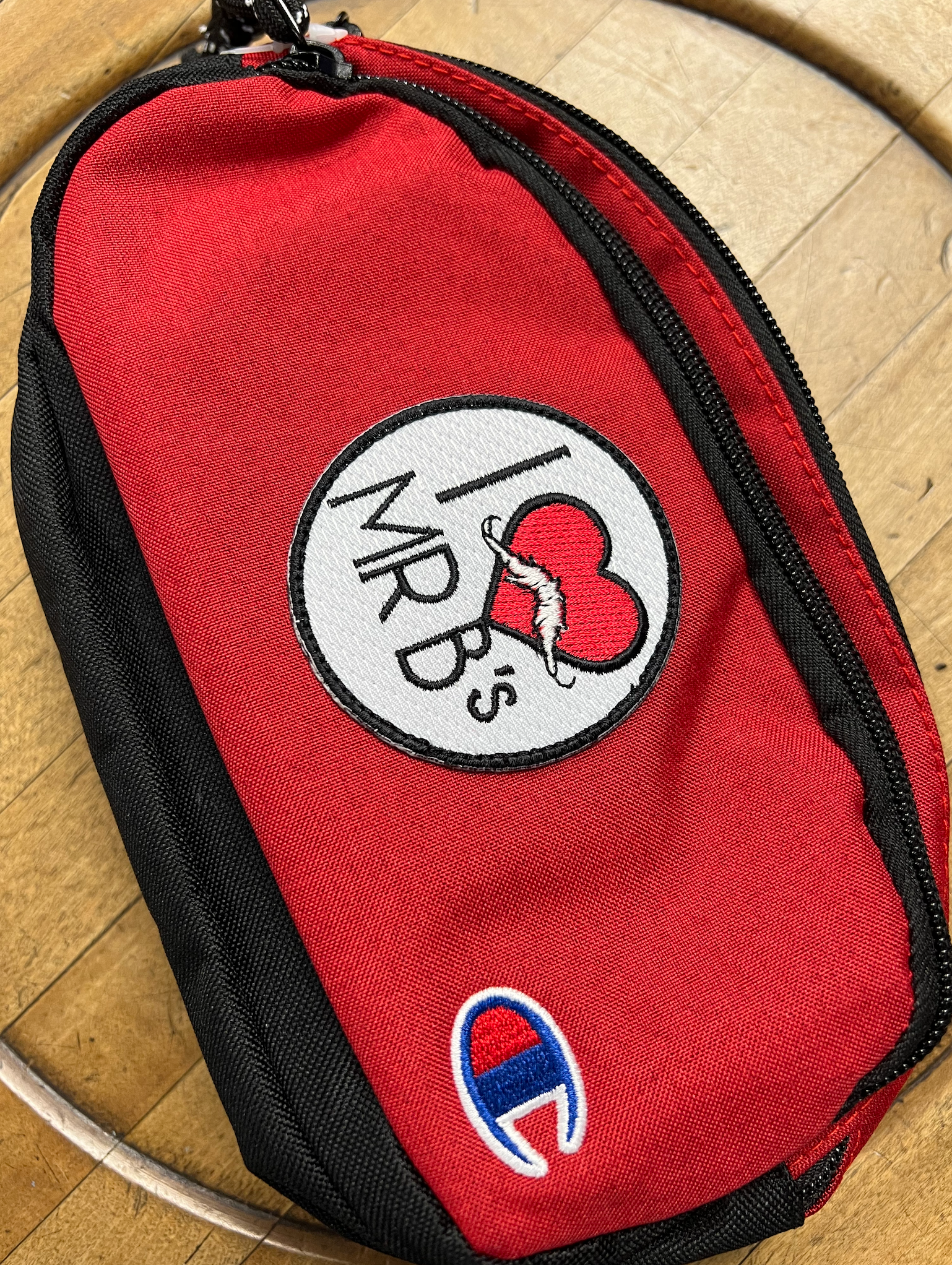 CHAMPION HIP PACK RED MR PATCH