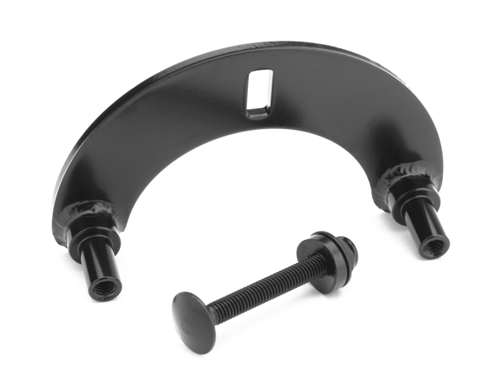 990 BRAKE PLATE WITH BOLT BLACK