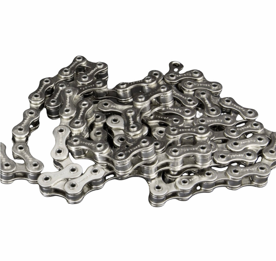 HOLLOW PIN FULL LINK CHAIN CHROME BMX