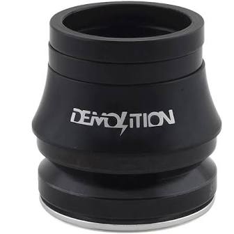 DEMOLITION HEADSET BLACK BMX