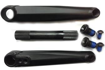 BMX CRANKS BLACK