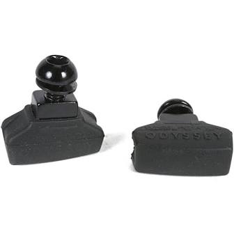 ODYSSEY BMX GHOST PADS BLACK PAIR