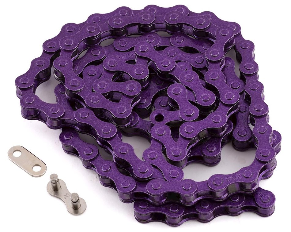 PURPLE FULL LINK BMX CHAIN